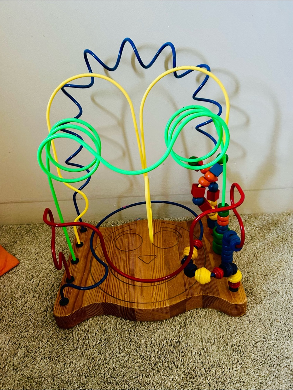 Large Wooden Bead Maze